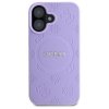 Guess GUHMP16MPSAPSMEU iPhone 16 Plus    6.7 fioletowy/purple hardcase Saffiano Peony Classic Logo MagSafe